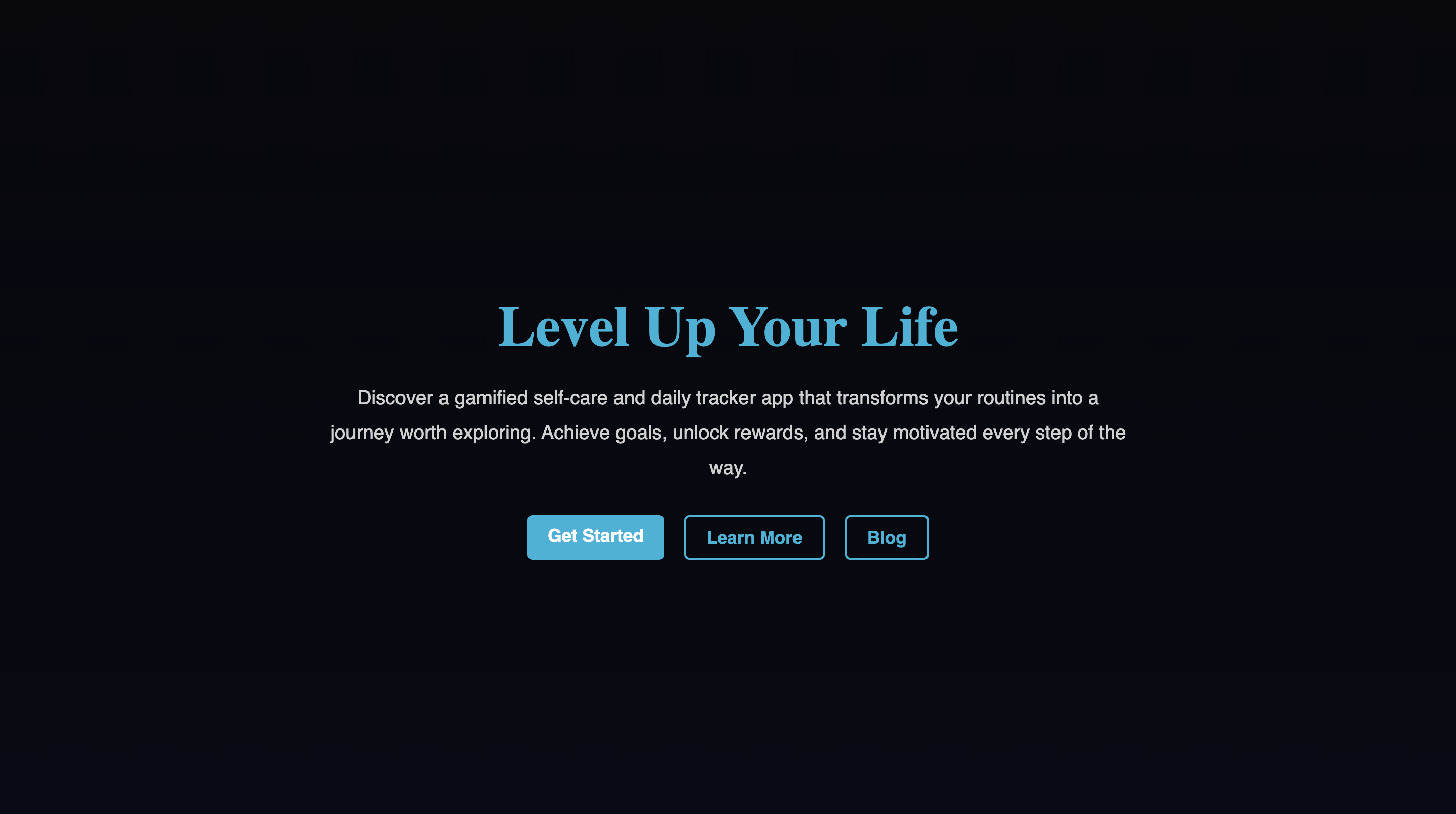 LevelUp Website